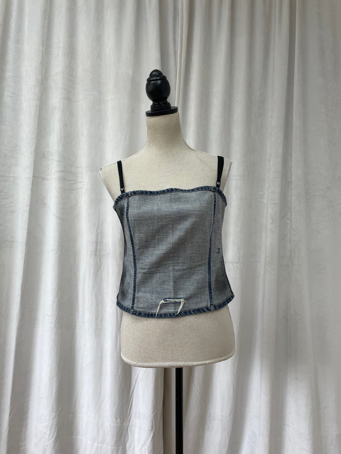 D&G distressed denim top, Spring 2004