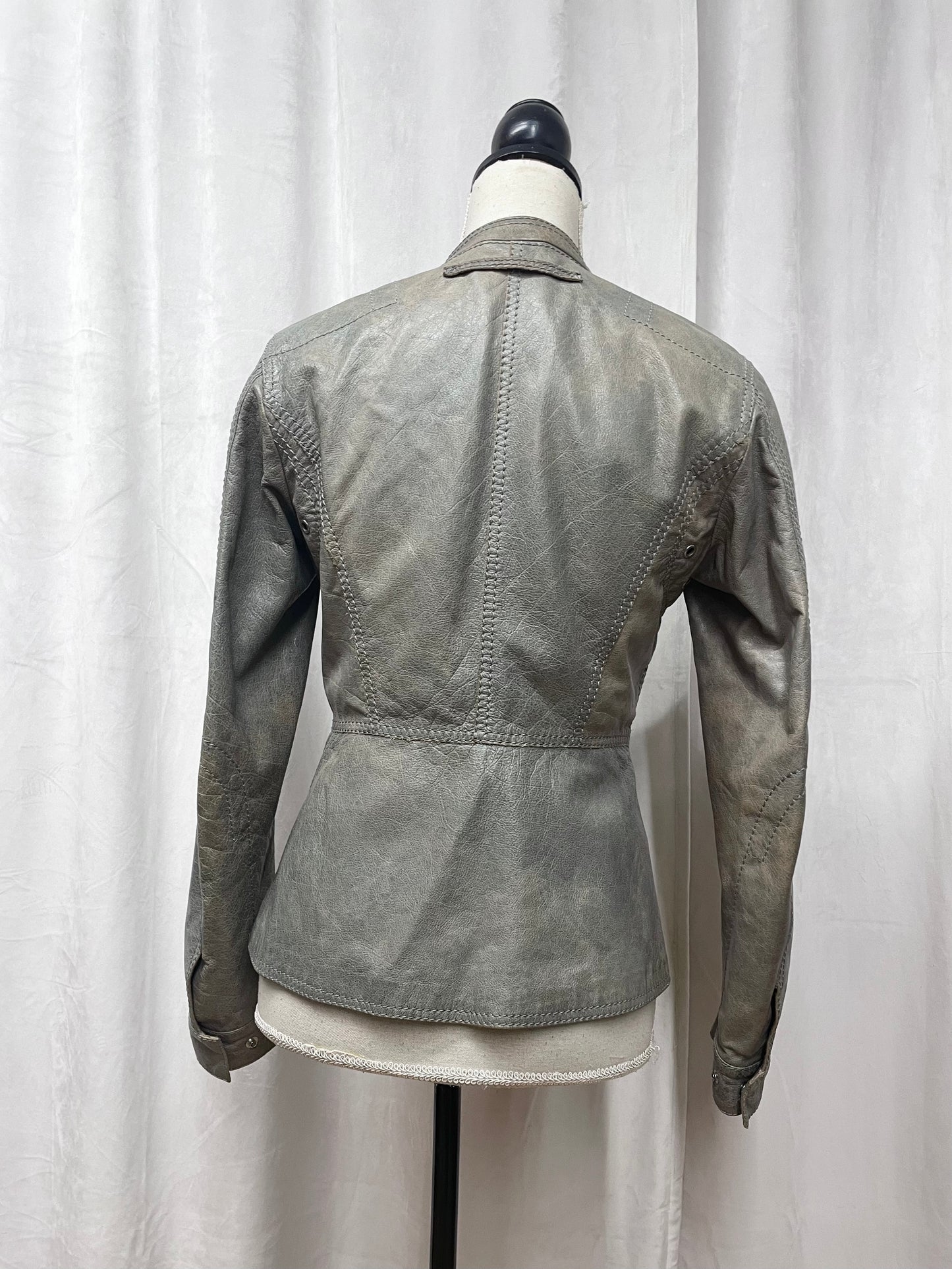 Prada Linea Rossa leather jacket, early 2000’s
