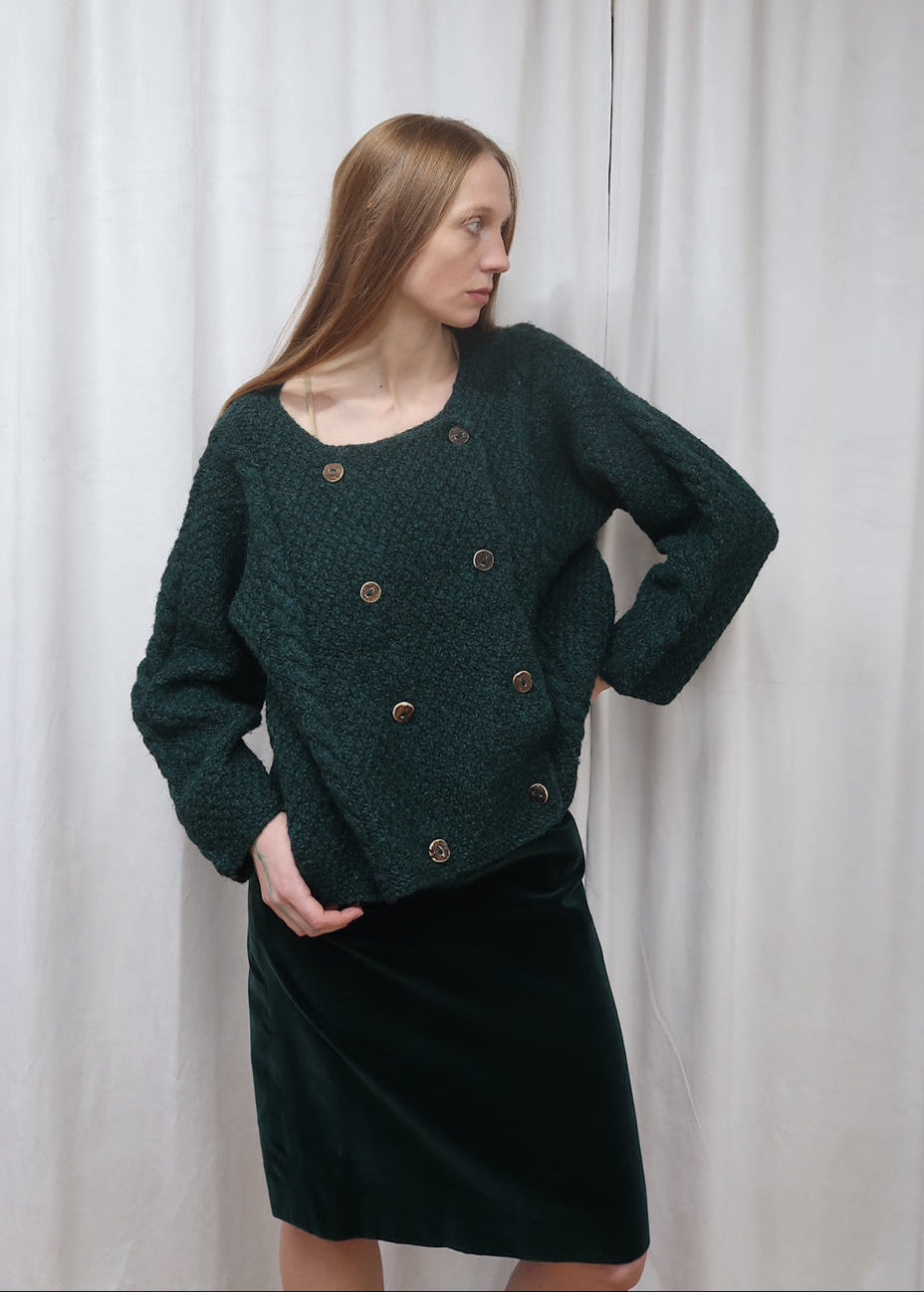 Yohji Yamamoto Y’s cardigan, 1980's