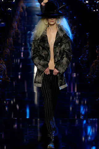 John Galliano thick wool pants, Fall 2006