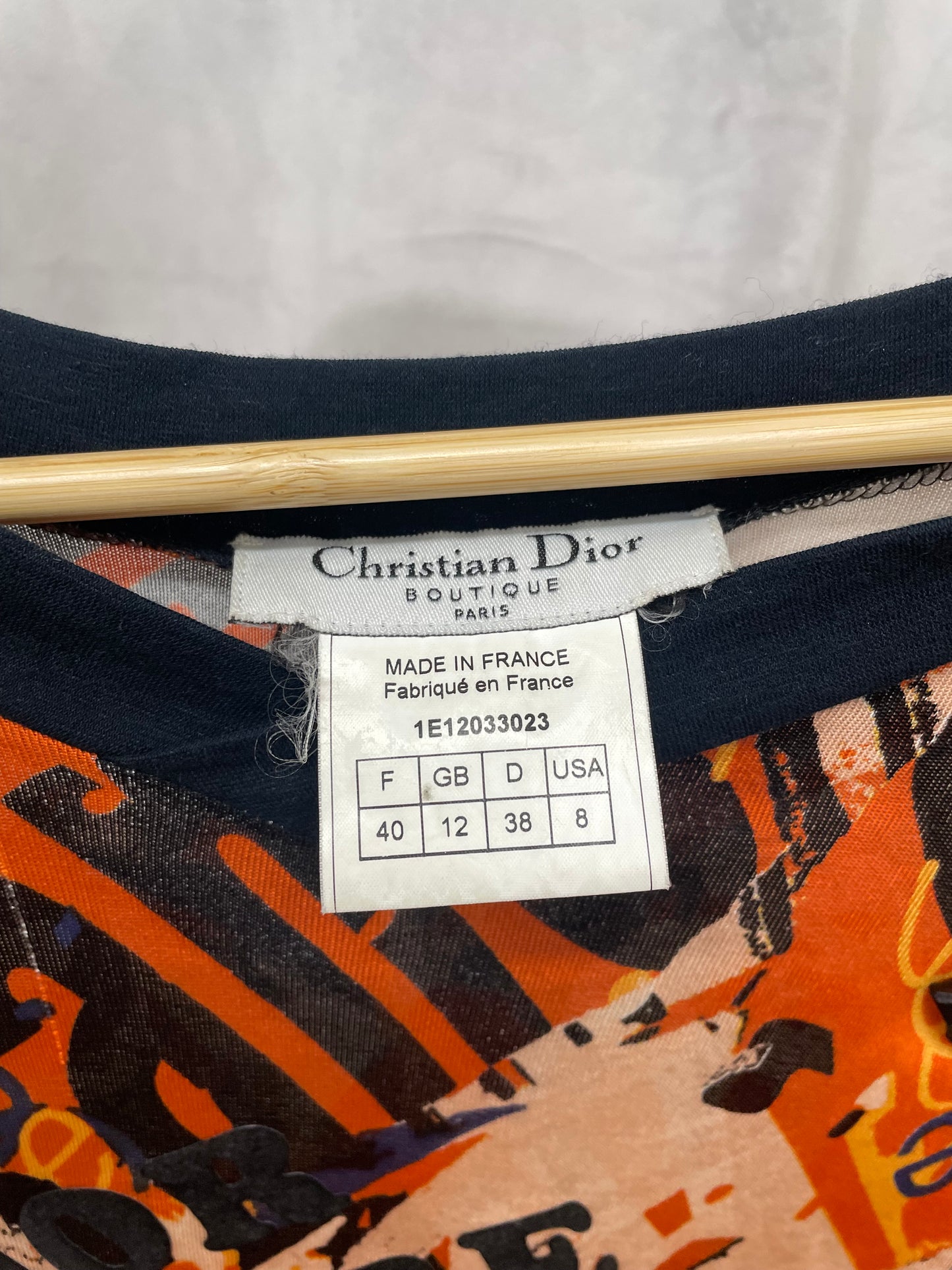 Christian Dior by John Galliano Dior Hardcore top, Spring 2001