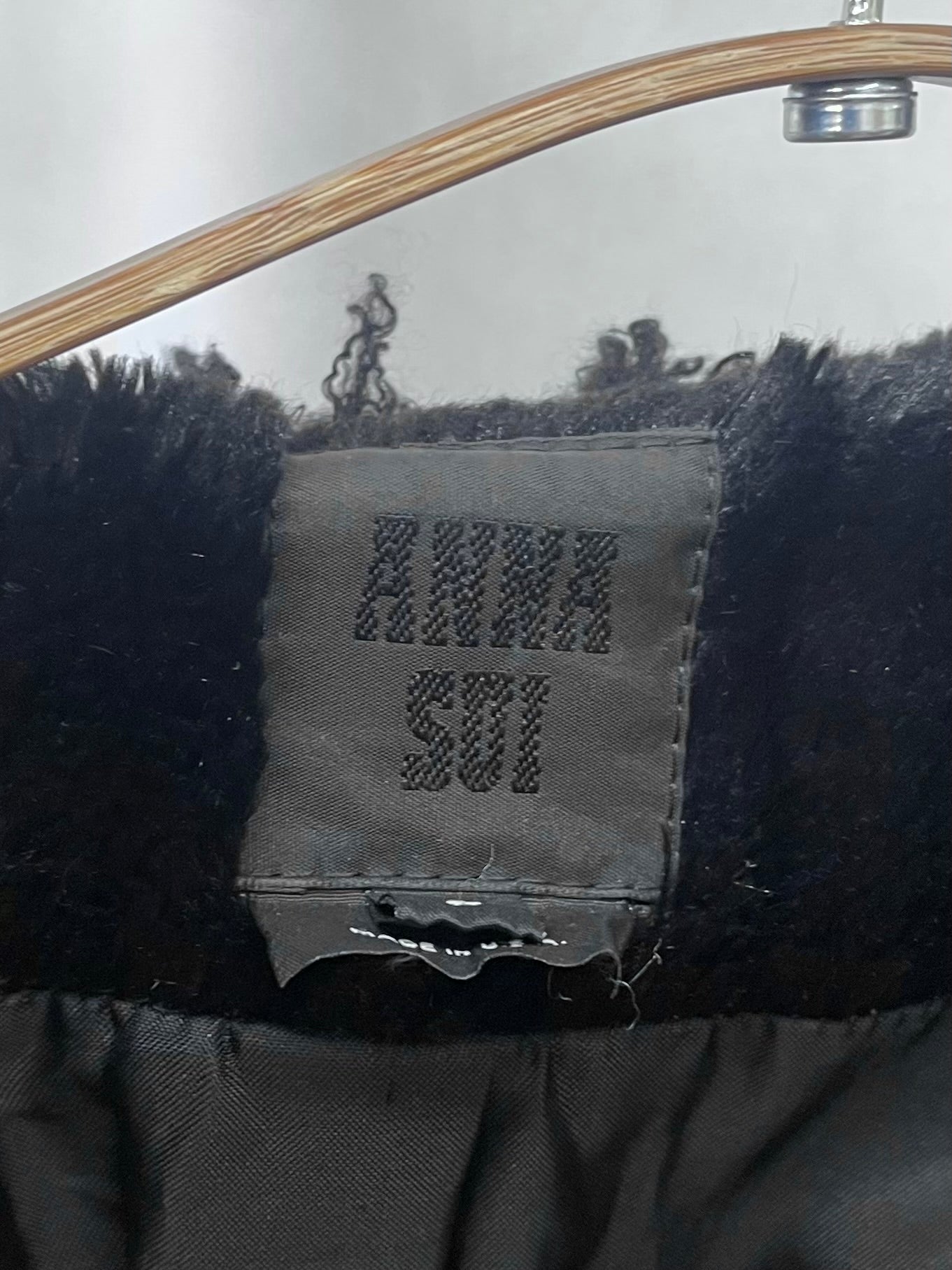 Anna Sui gorilla coat, 2000's