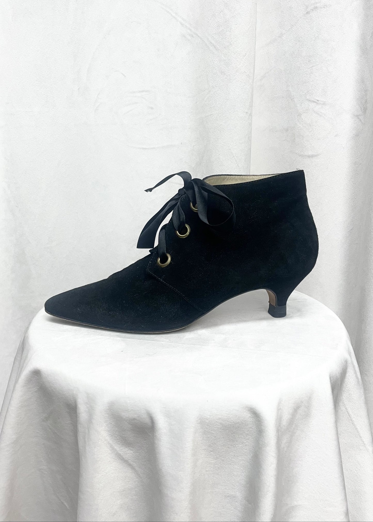 Dolce & Gabbana suede booties, early 1990’s