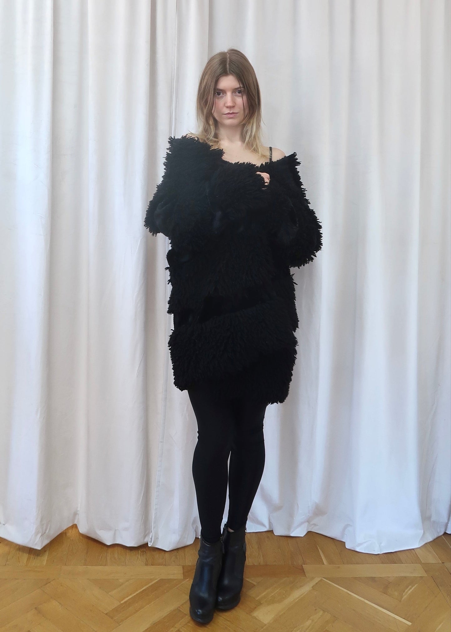 Anna Sui gorilla coat, 2000's
