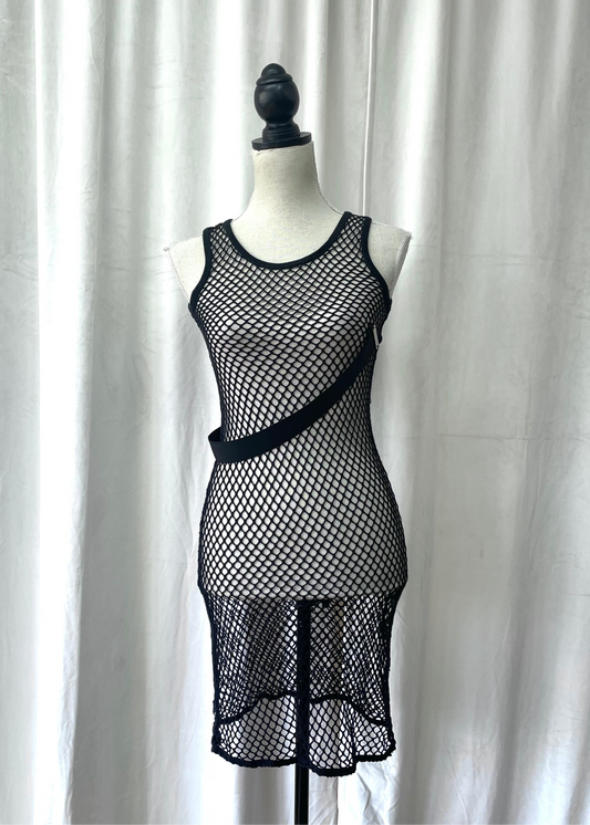 Helmut Lang bondage dress