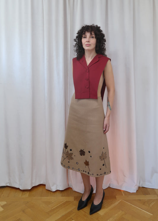 Jean Paul Gaultier bib, late 1980’s - early 1990’s