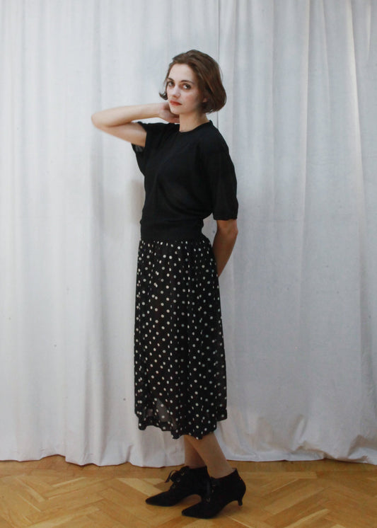 Comme des Garçons polka dot dress, 1988