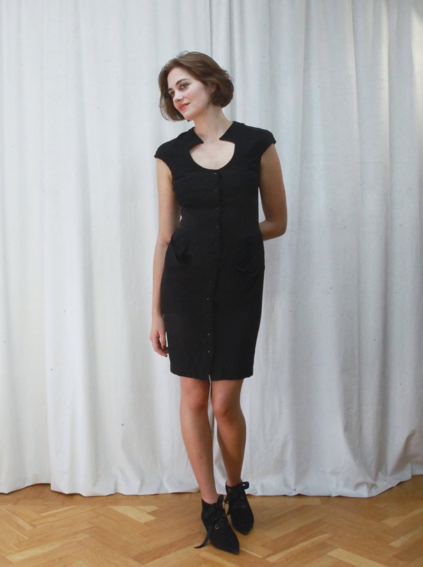 Thierry Mugler fitted dress, 1990’s