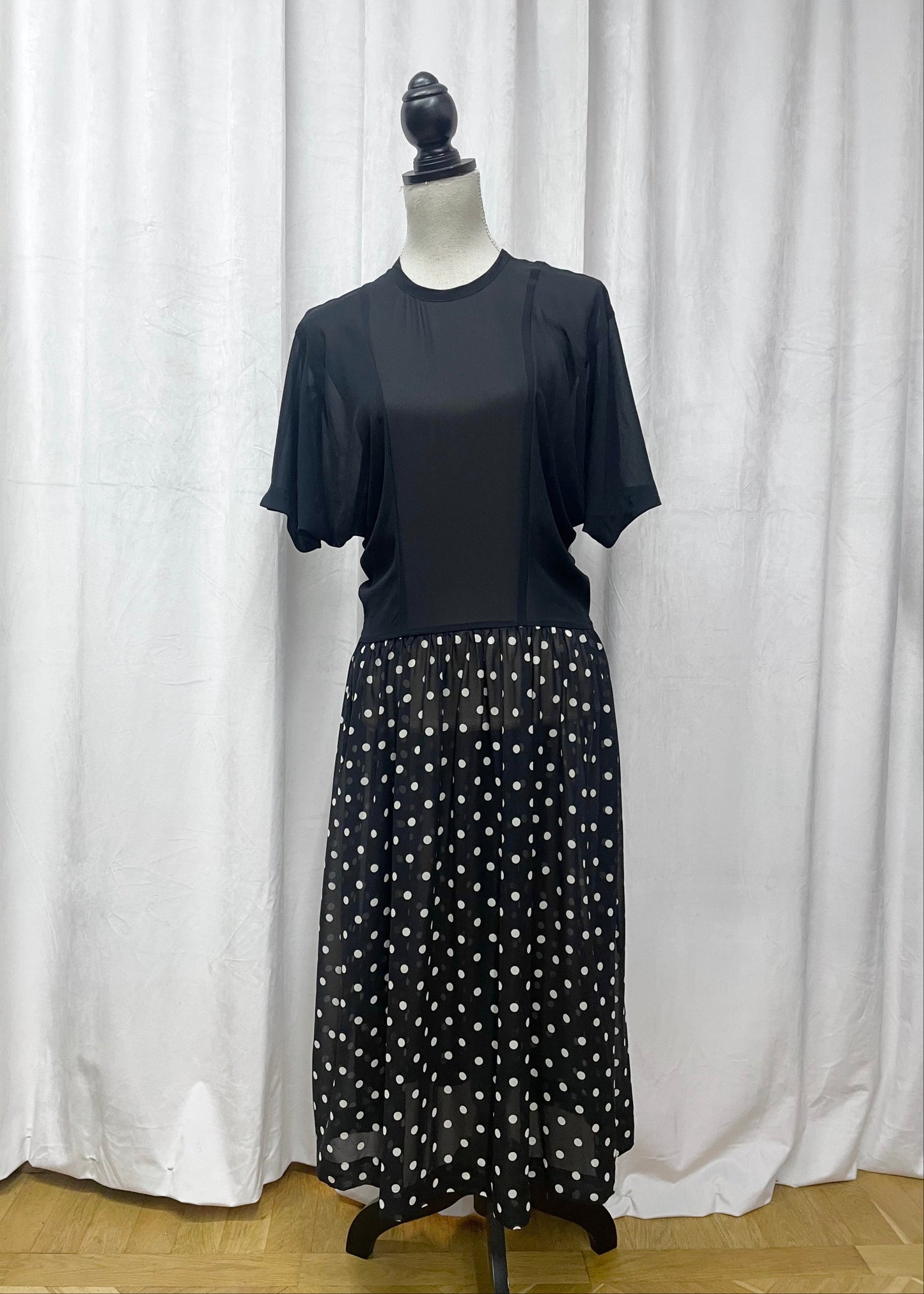 Comme des Garçons polka dot dress, 1988