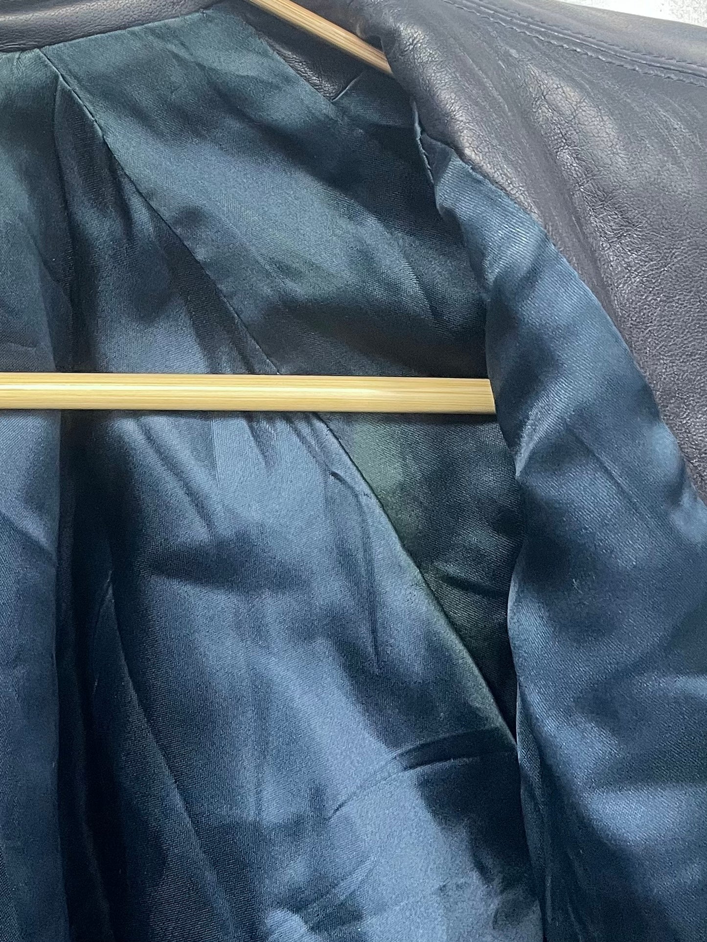 Alaïa leather jacket, 1986