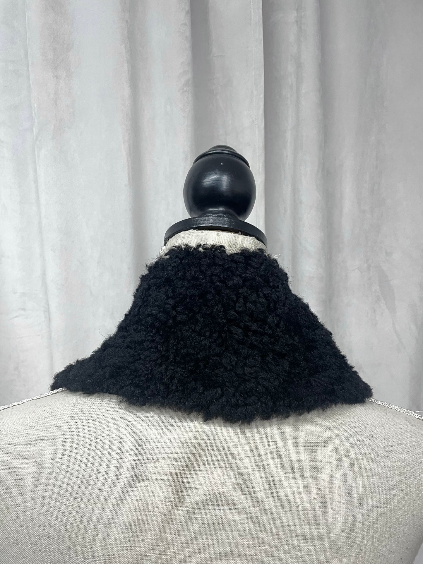 A’N’D (Azumi & David) shearling collar, 2000’s