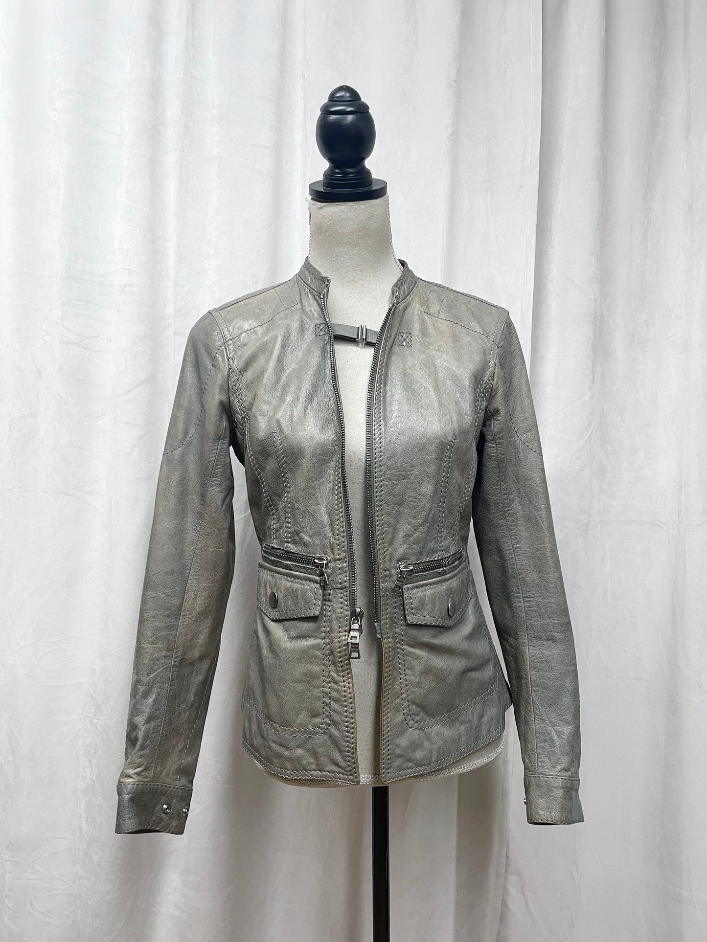 Prada Linea Rossa leather jacket, early 2000’s