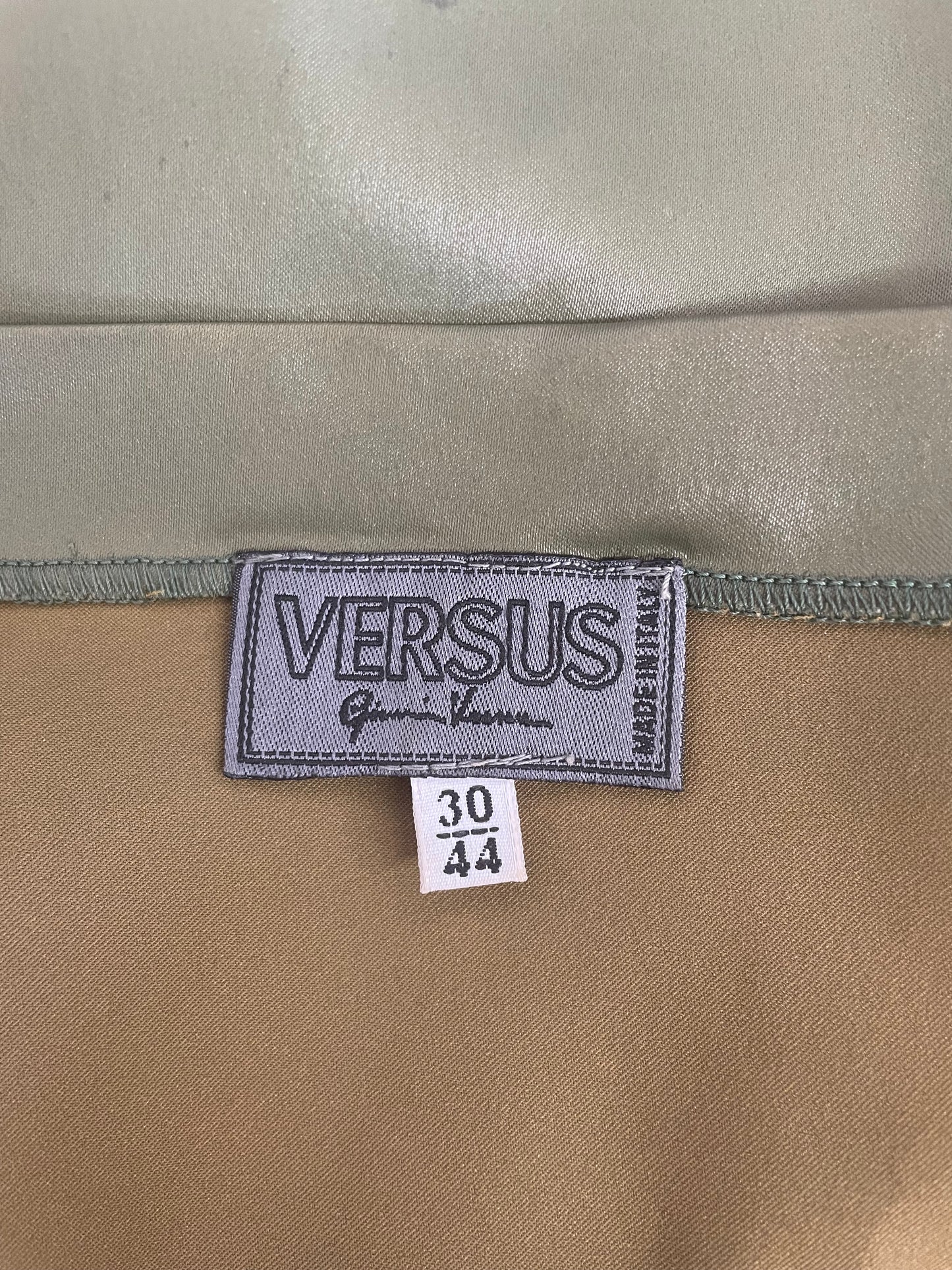 Versus runway rubber dress