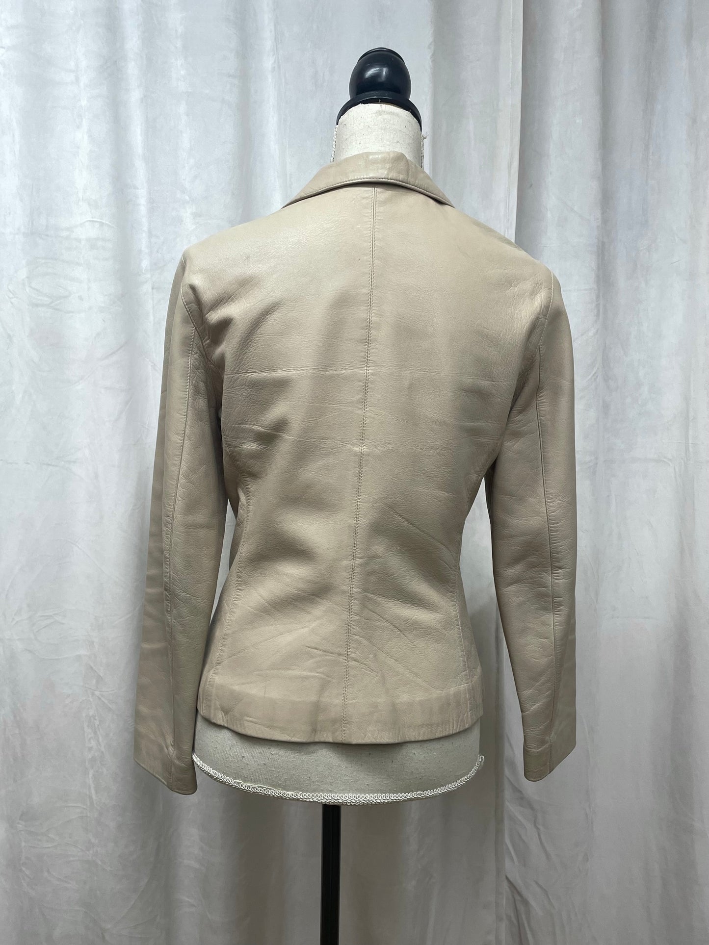 Jean Colonna leather jacket, 1990’s