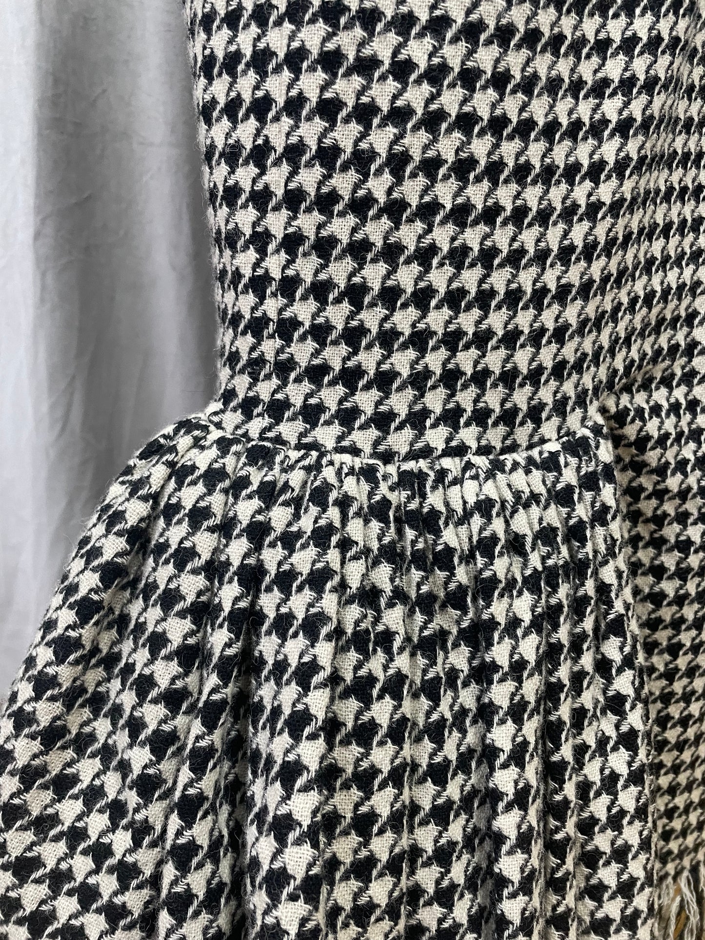 Yohji Yamamoto houndstooth skirt