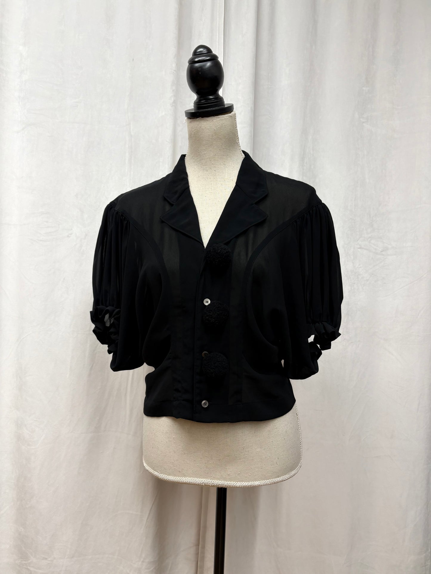 Comme des Garçons Pierrot blouse, 1980’s