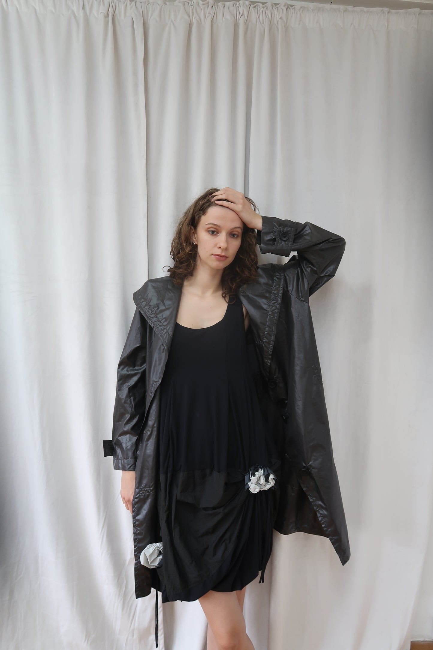 Marithé + François Girbaud rose dress, 2000's