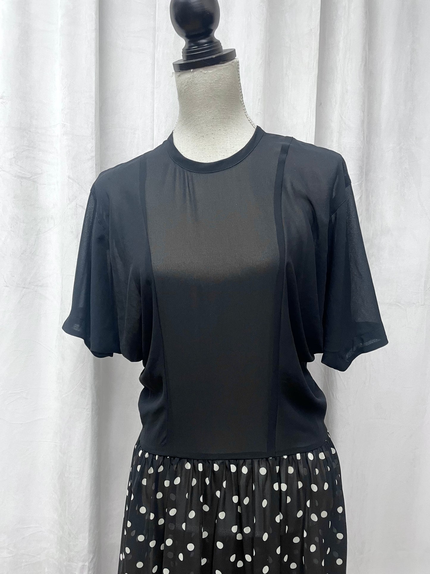 Comme des Garçons polka dot dress, 1988