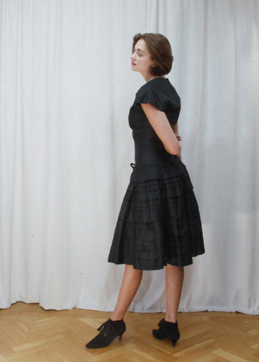 Comme des Garçons Noir cocktail dress, 1989