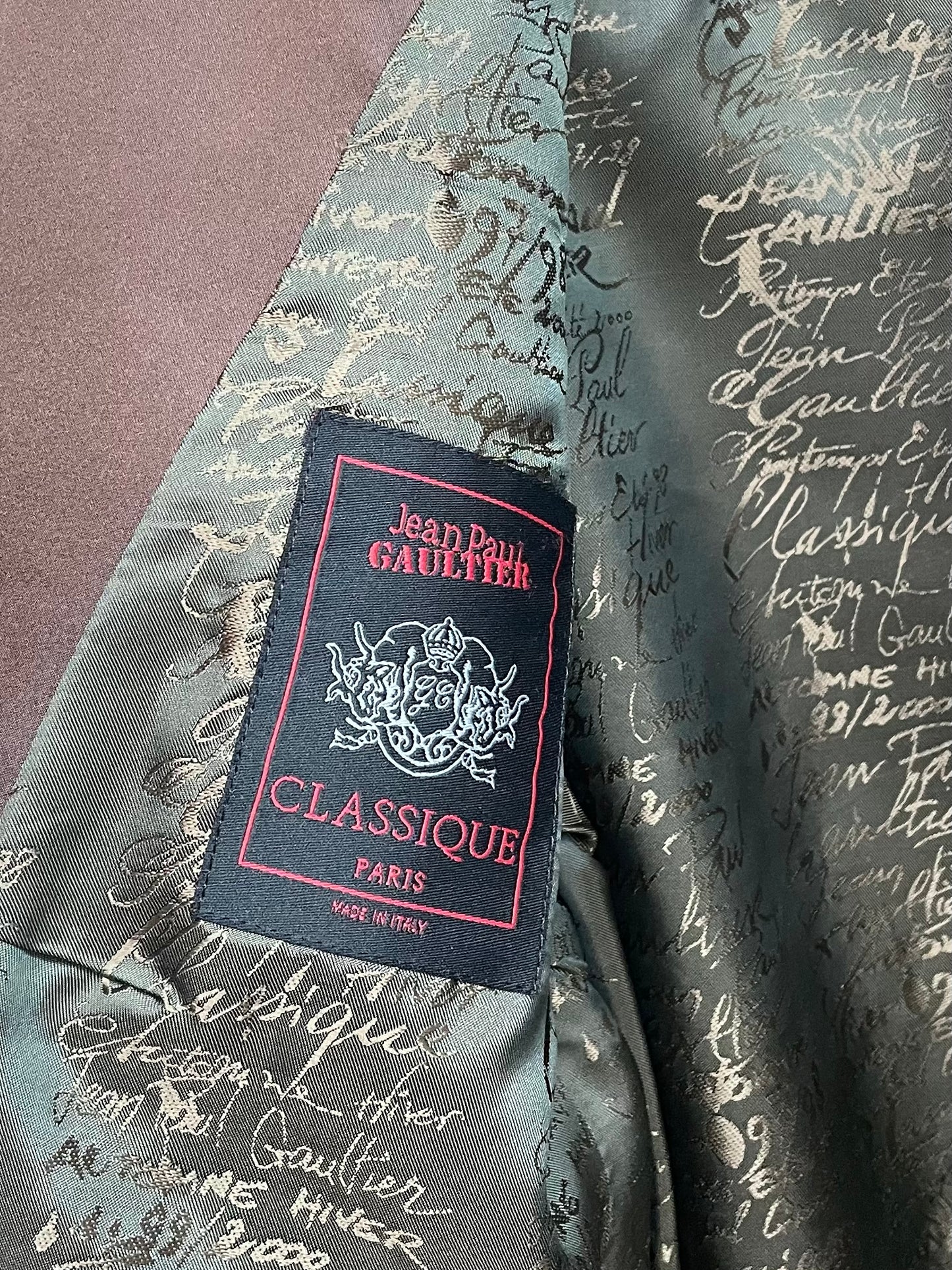 Jean Paul Gaultier blazer, Spring 1998