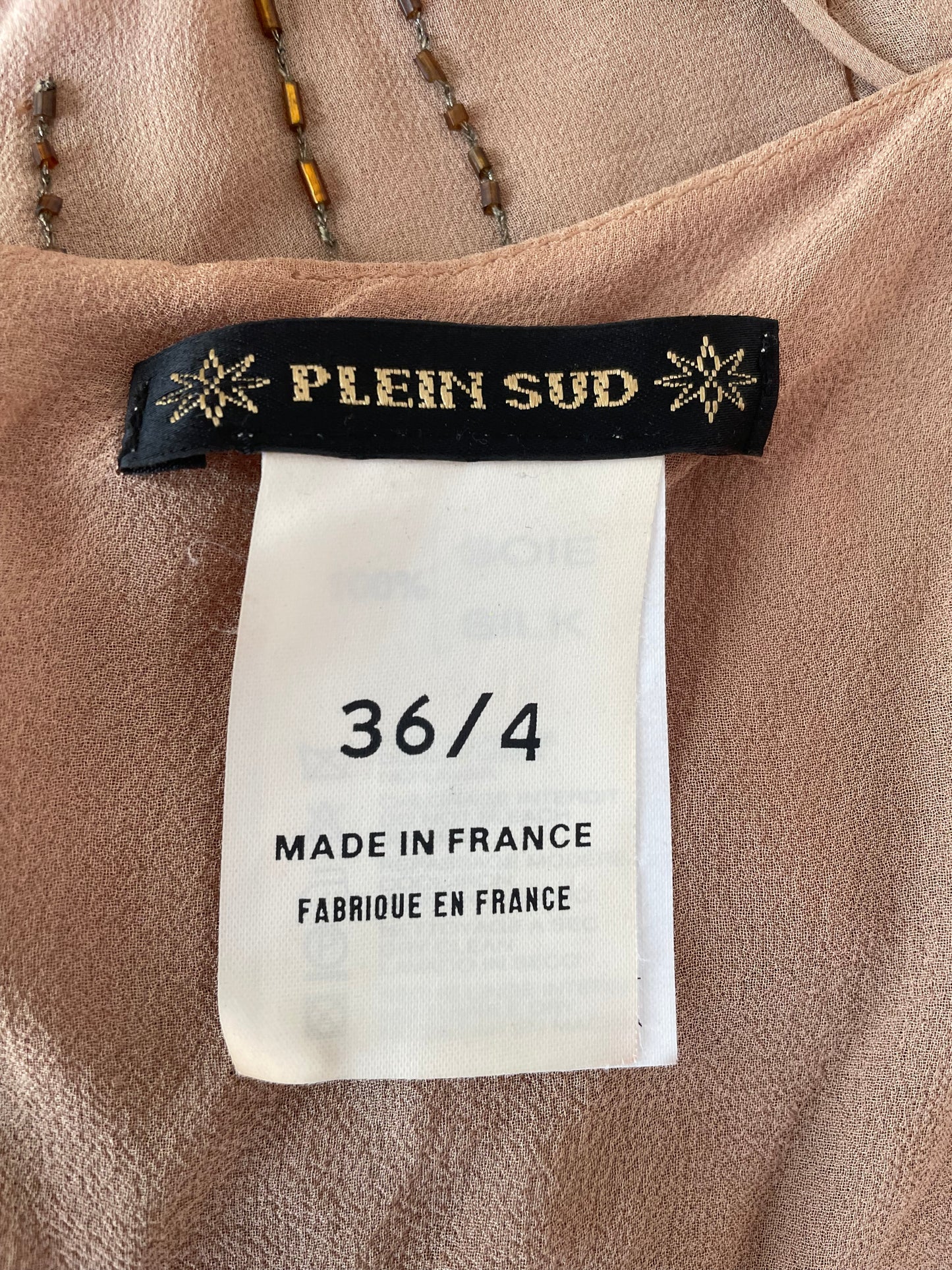 Plein Sud beaded top