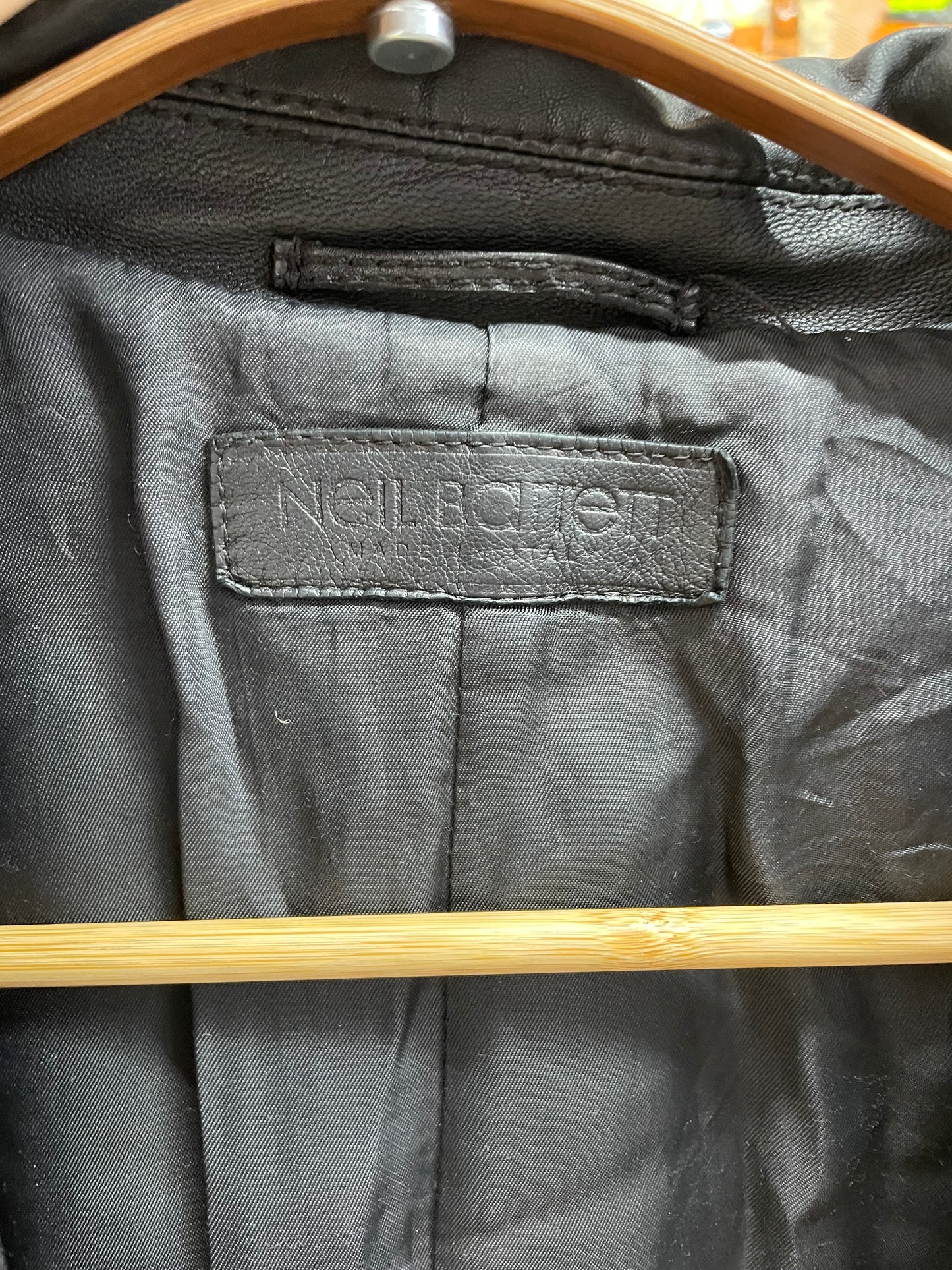 Neil Barett leather jacket