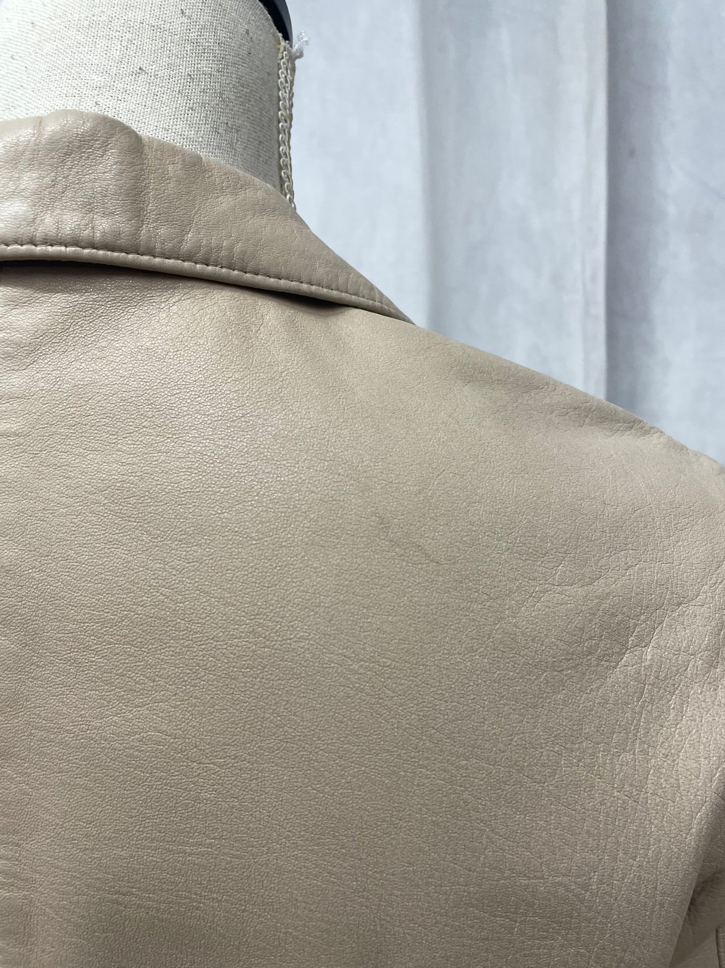 Jean Colonna leather jacket, 1990’s