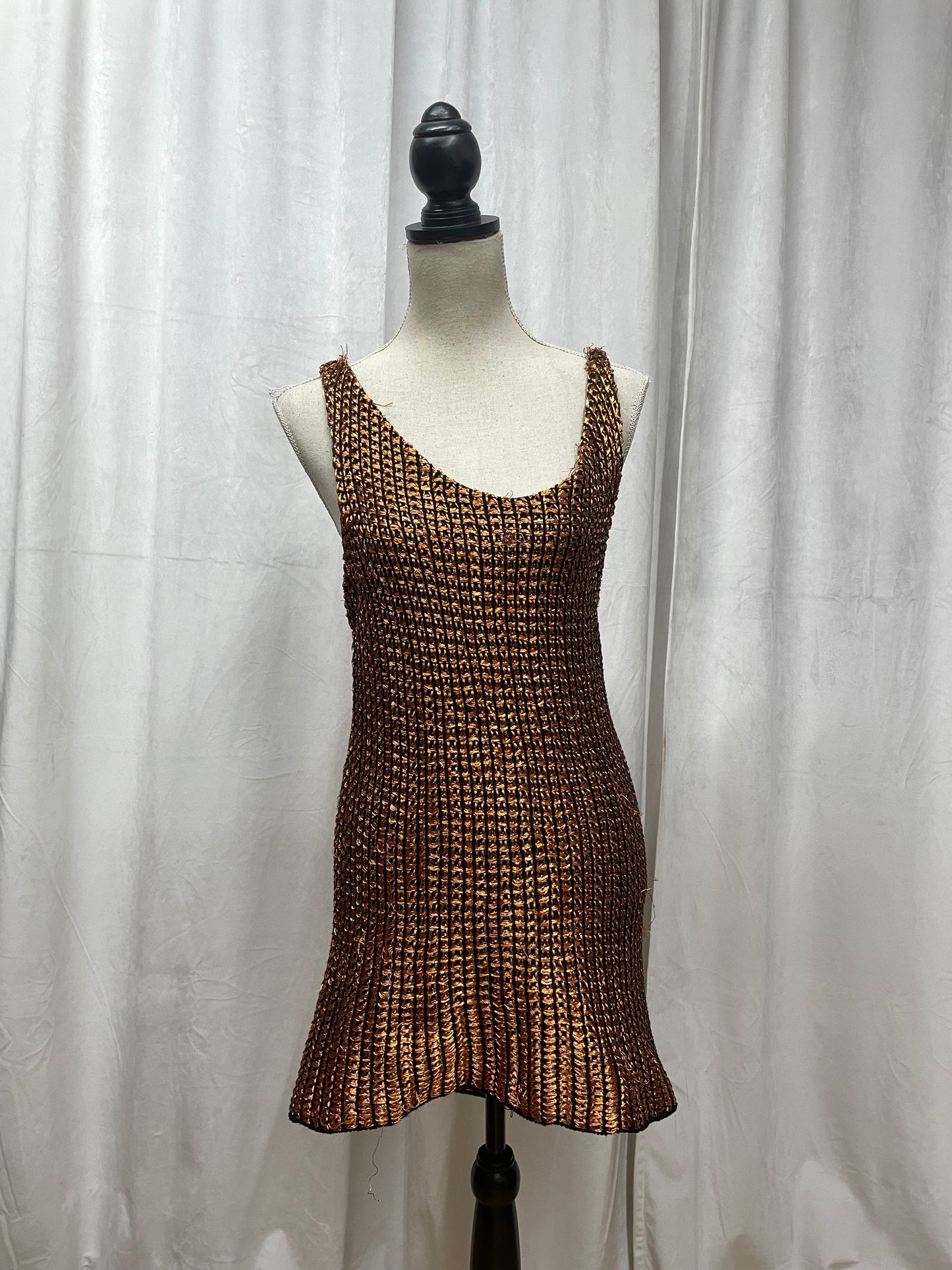 Balenciaga by Nicolas Ghesquiére cupper dress, Spring 2007