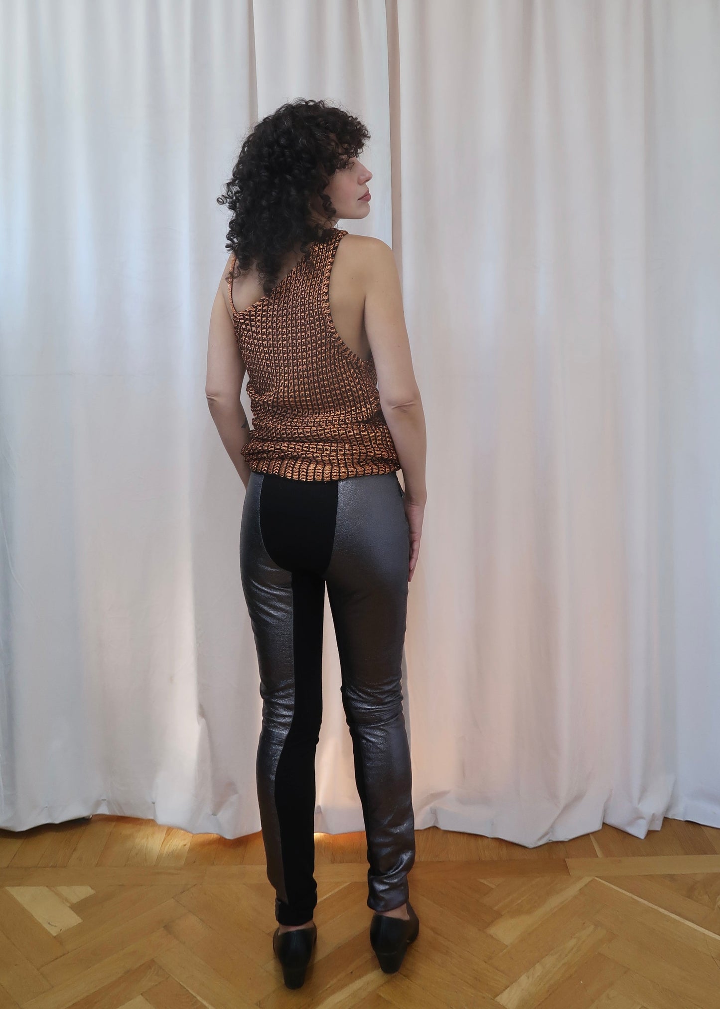 Gareth Pugh leather pants, Fall 2009