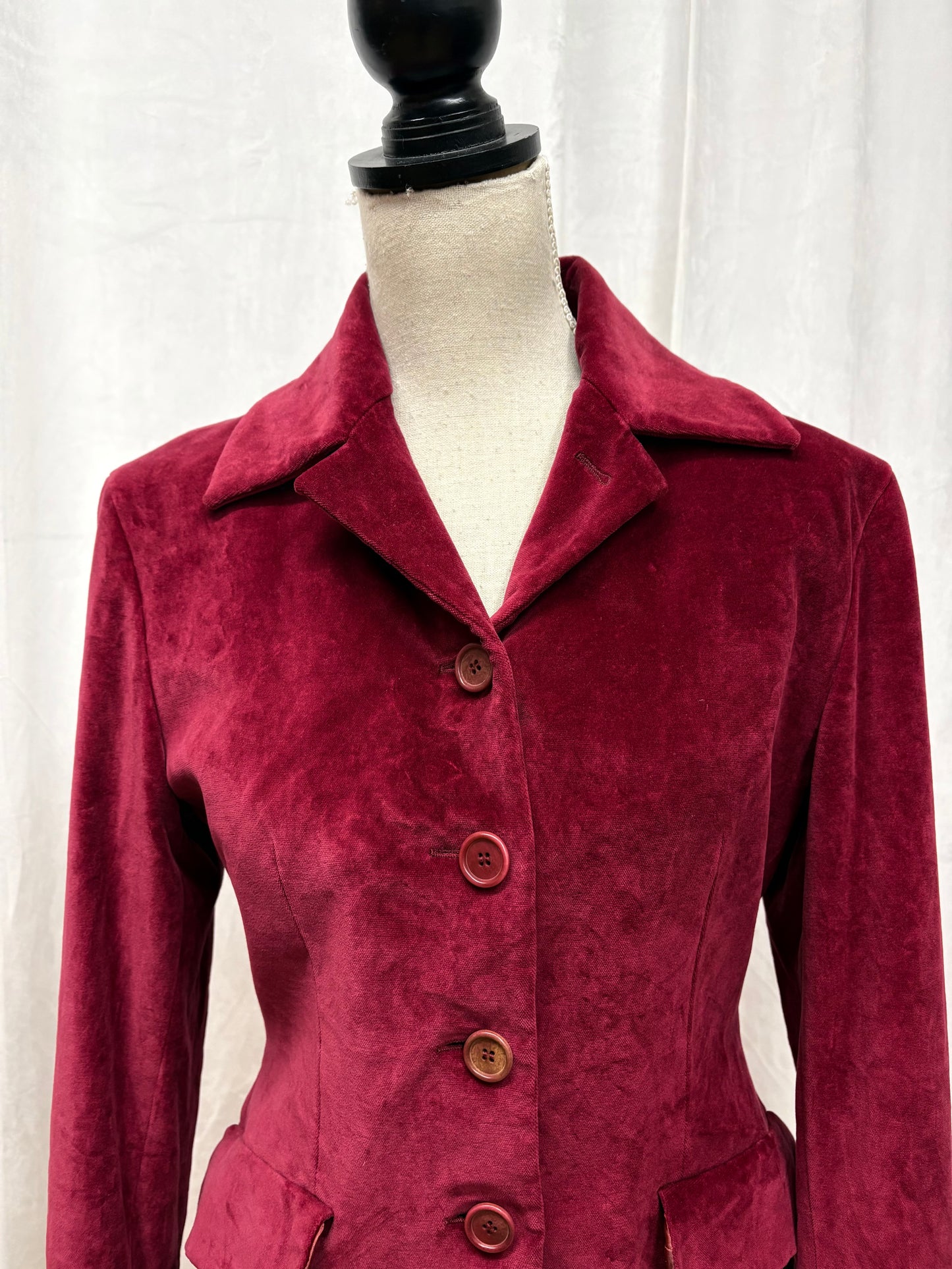 Romeo Gigli (Gigli) velvet jacket, early 1990’s