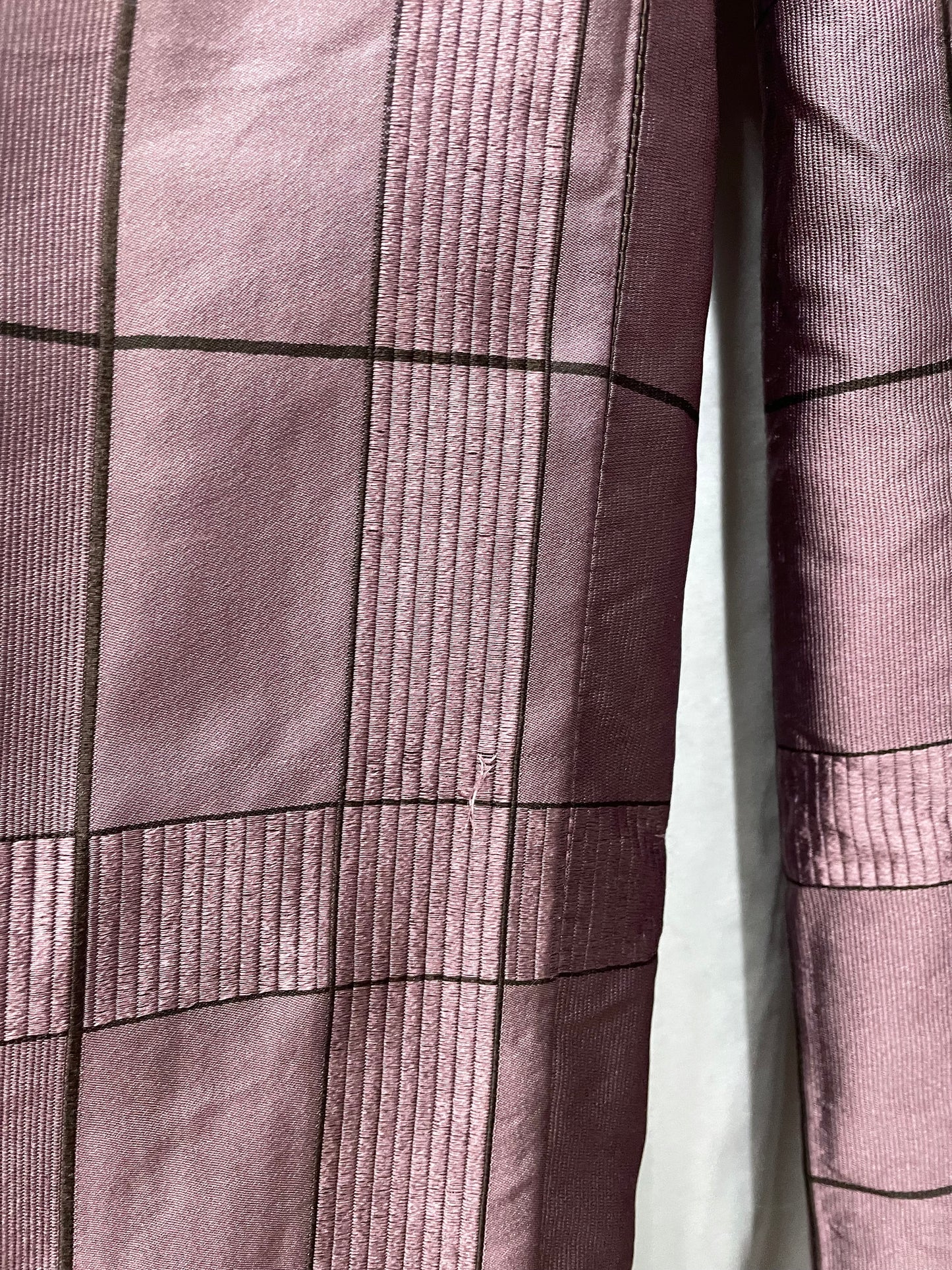 Prada silk suit, Fall 1997