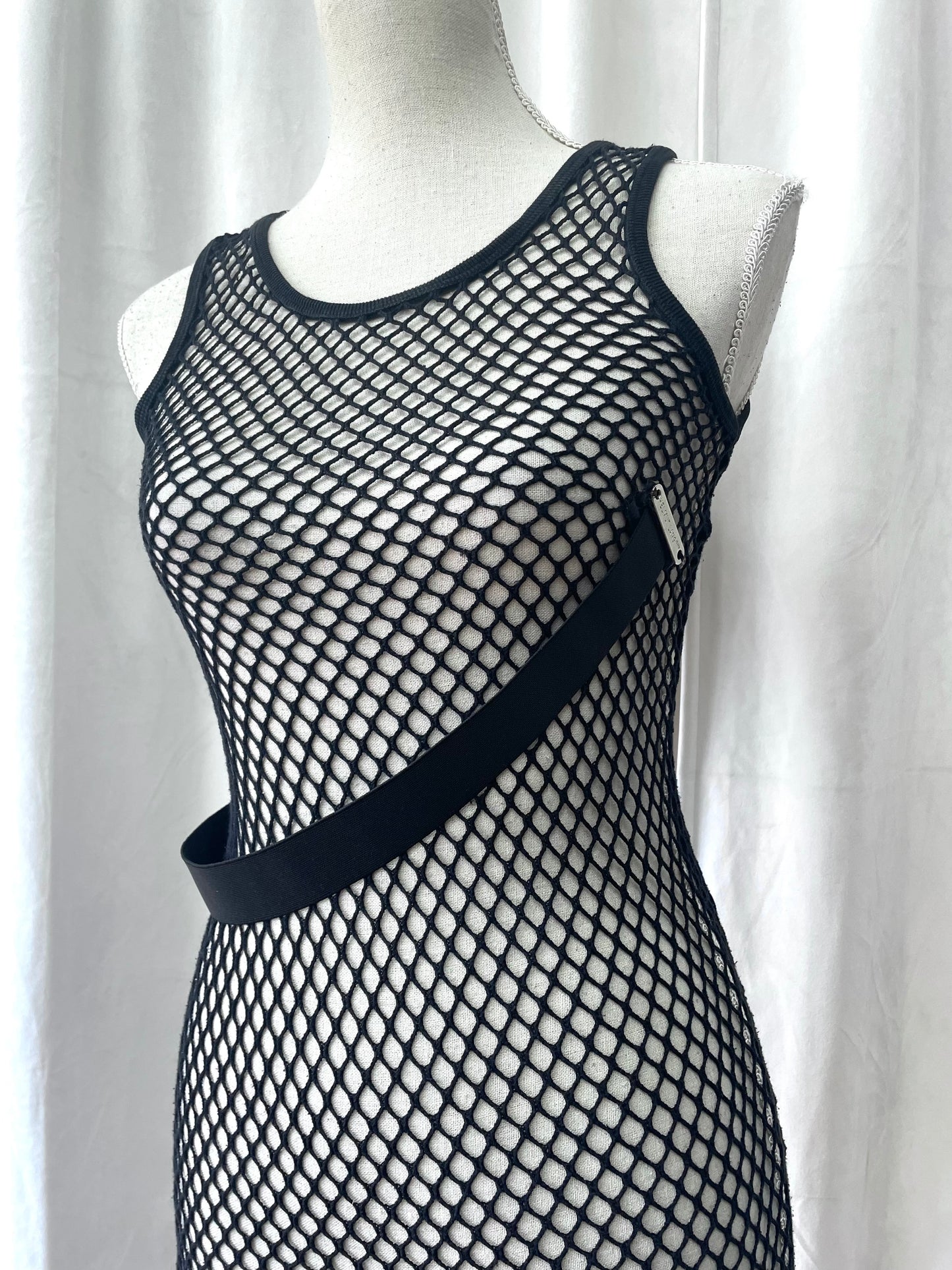 Helmut Lang bondage dress