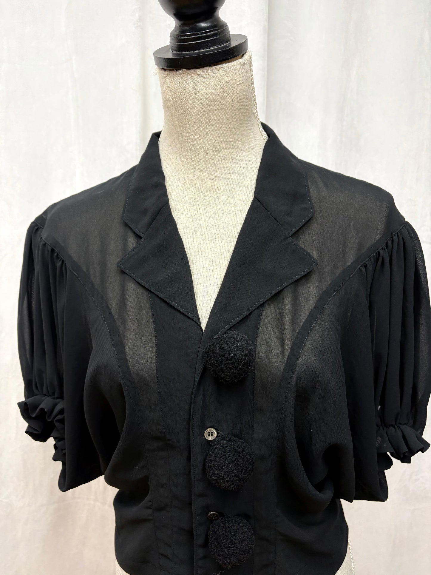 Comme des Garçons Pierrot blouse, 1980’s