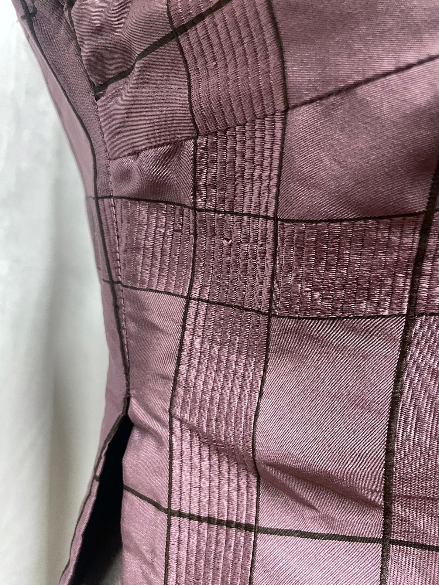 Prada silk suit, Fall 1997