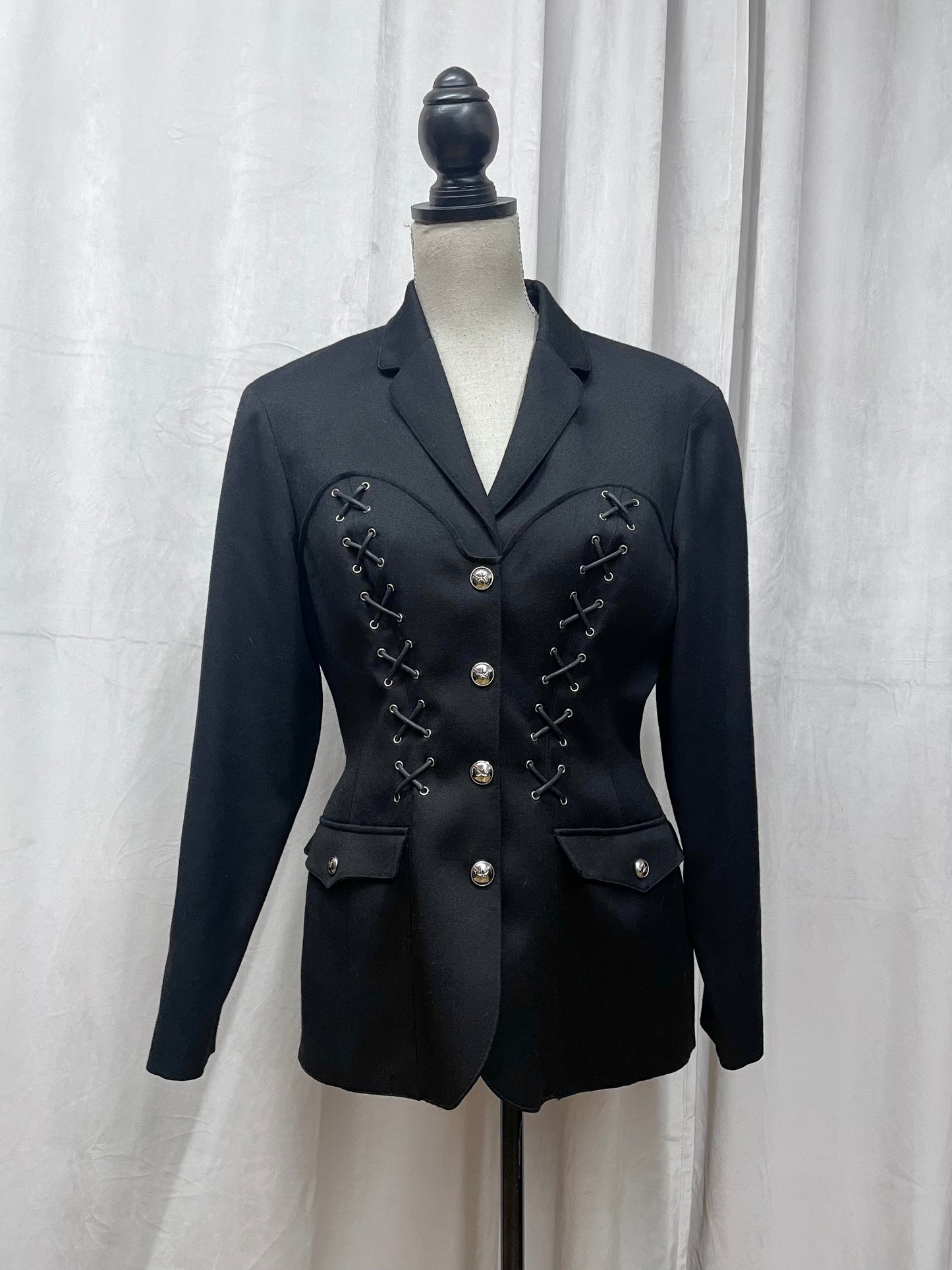 Mugler lace up jacket, early 2000’s