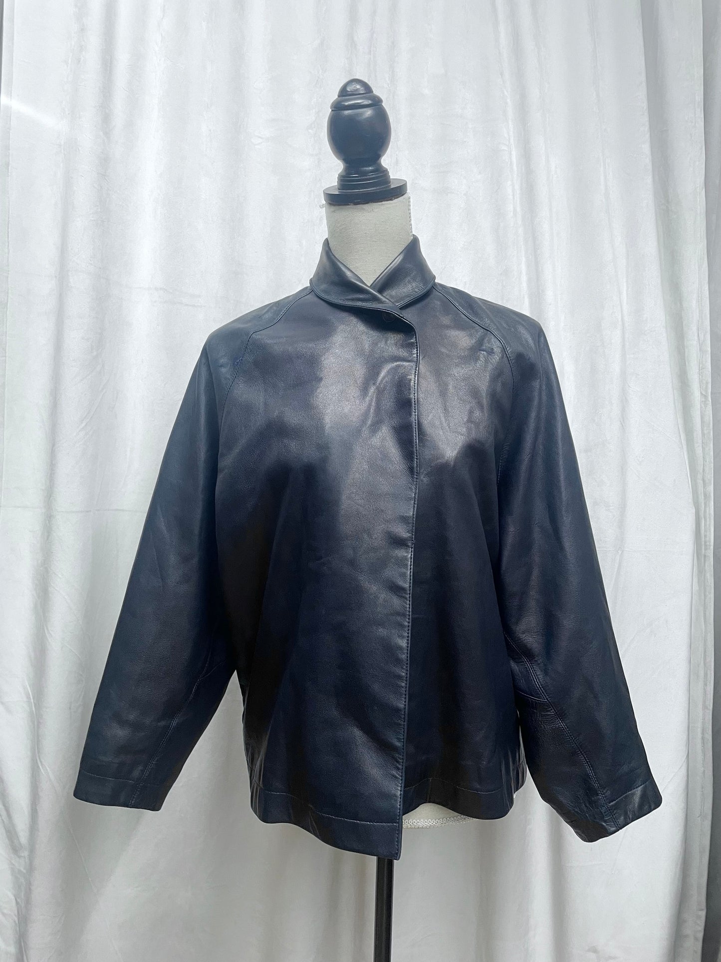 Alaïa leather jacket, 1986