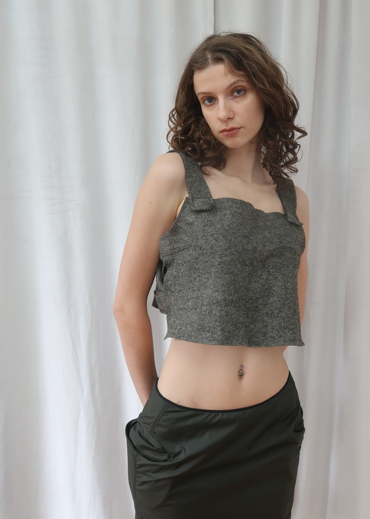 Marithé + François Girbaud felt top