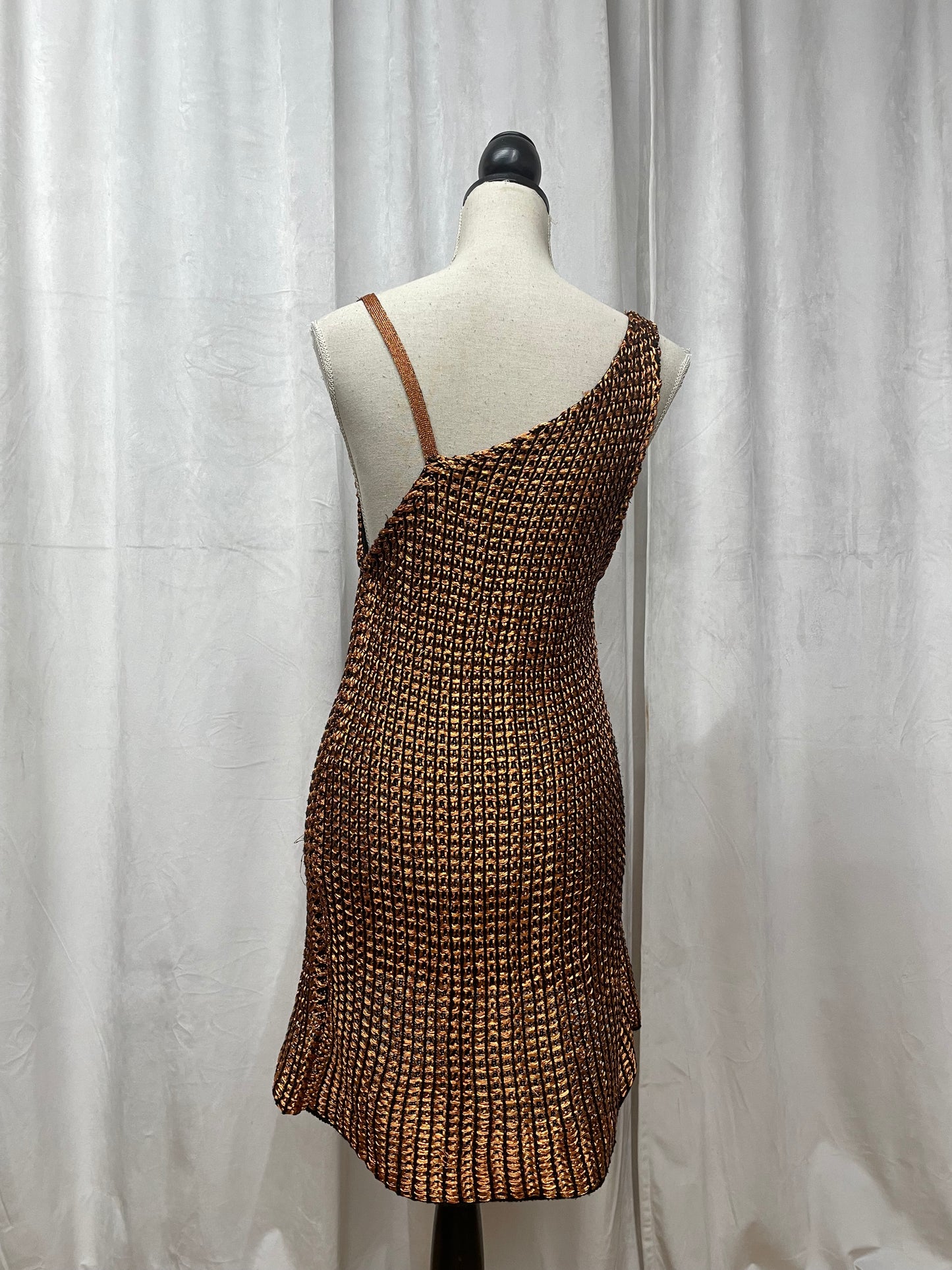 Balenciaga by Nicolas Ghesquiére cupper dress, Spring 2007