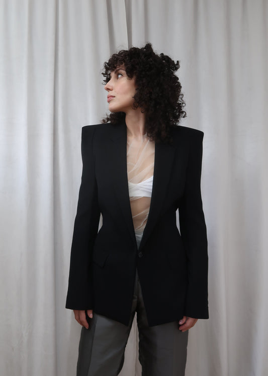 Maison Martin Margiela sculpted shoulder blazer, Fall 2007