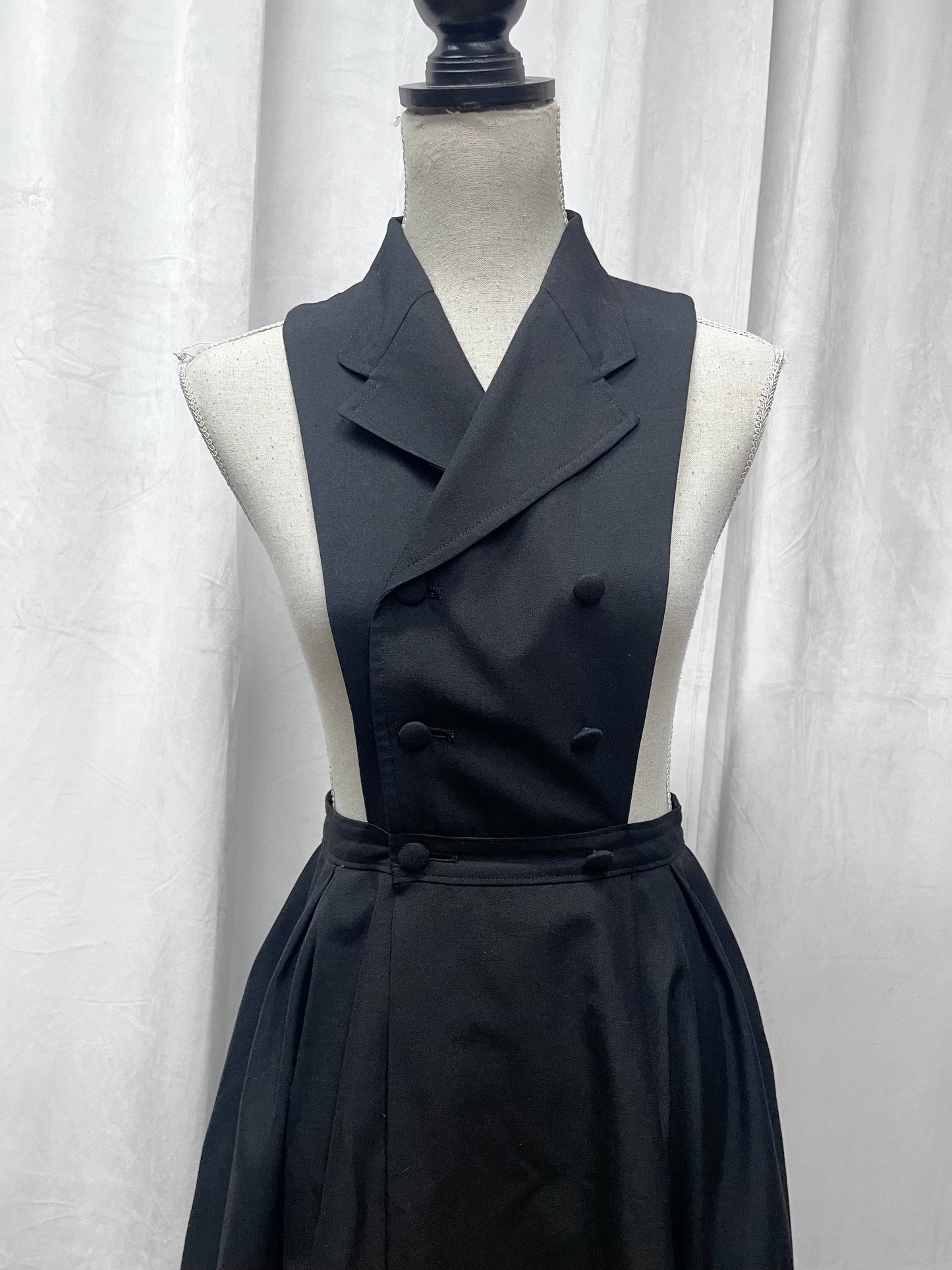 Comme des Garçons tricot waistcoat dress, 1989