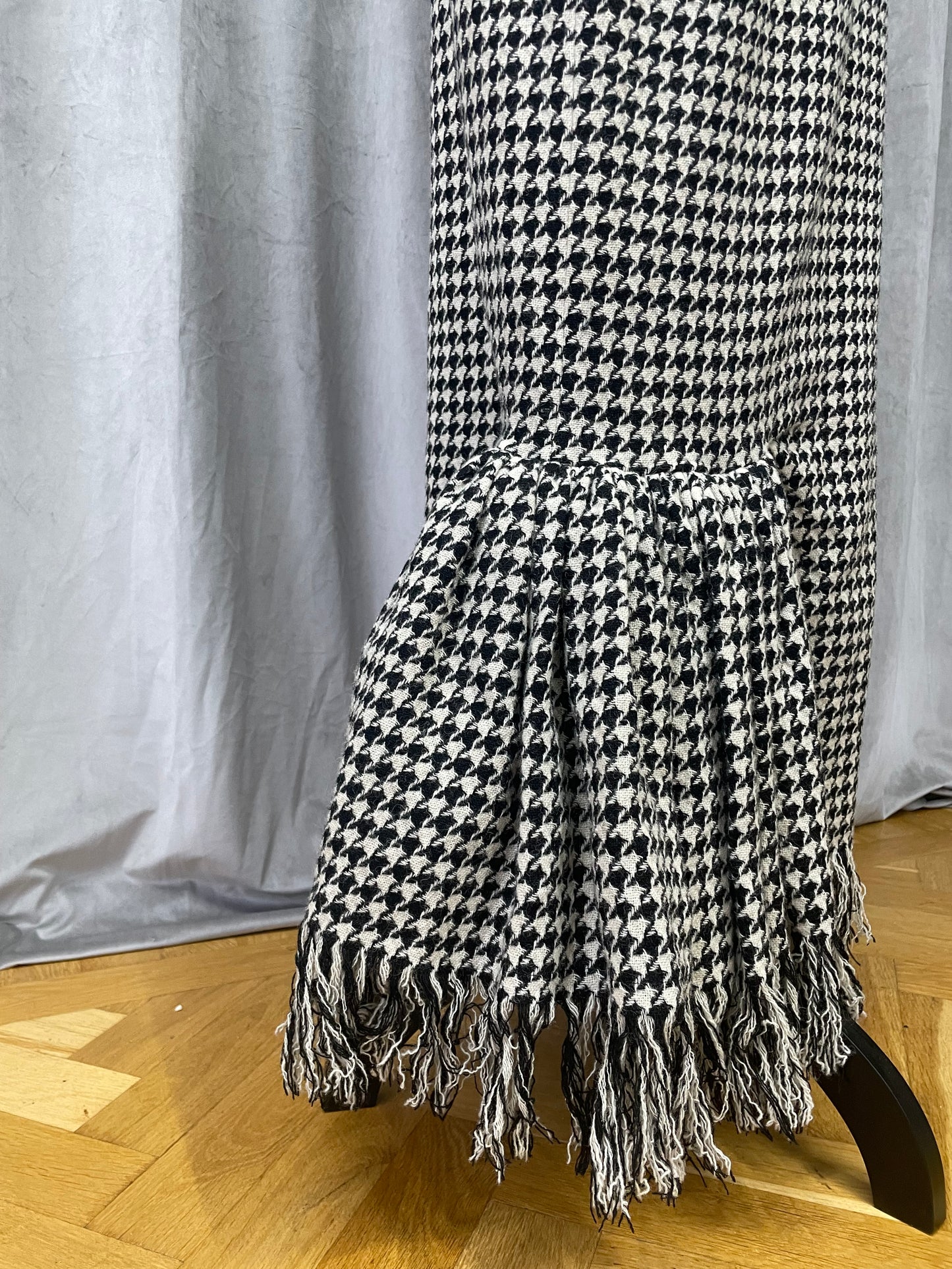 Yohji Yamamoto houndstooth skirt