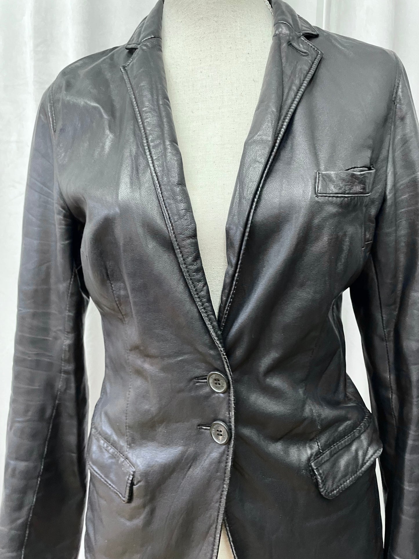 Neil Barett leather jacket