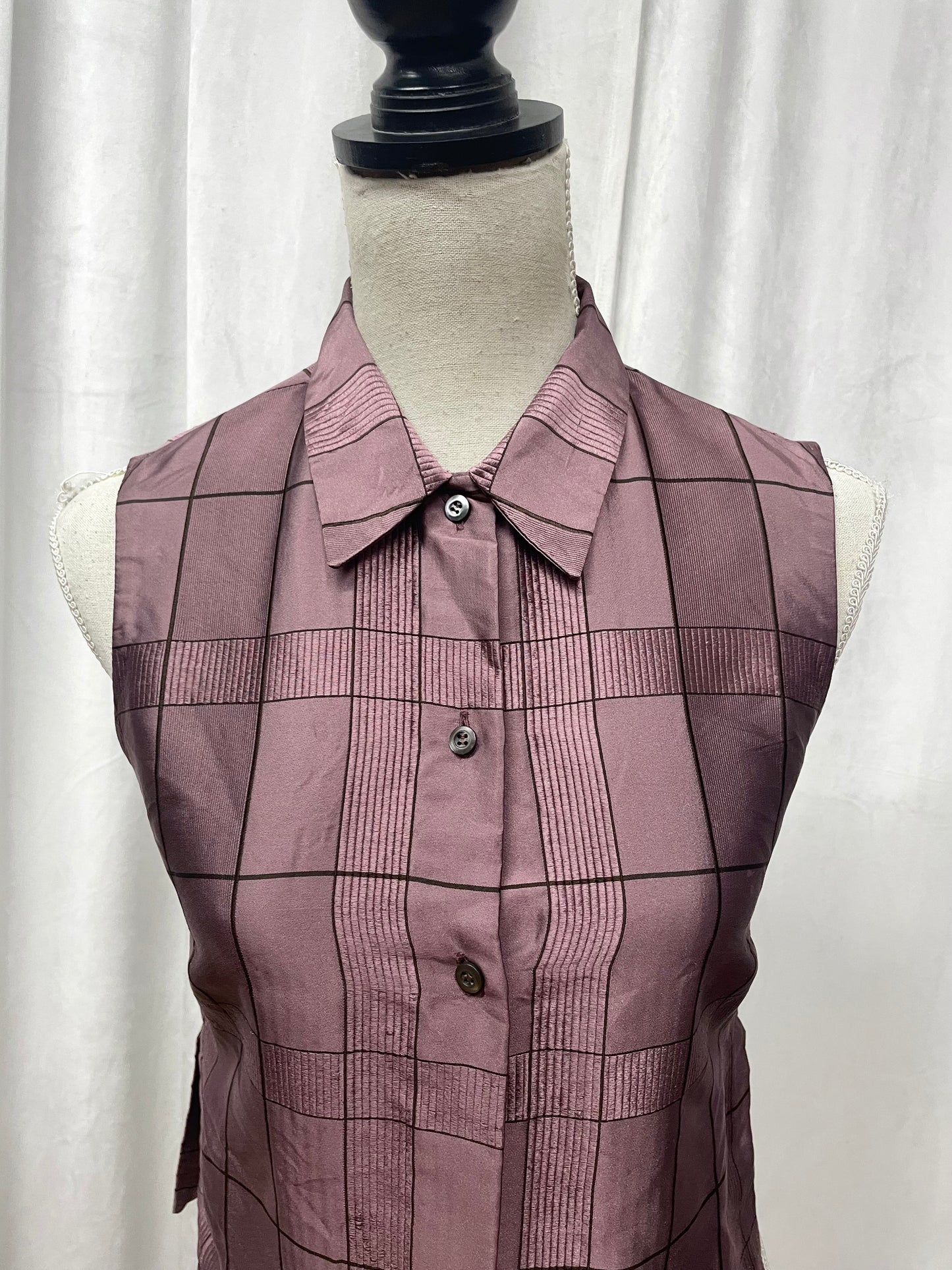 Prada silk suit, Fall 1997