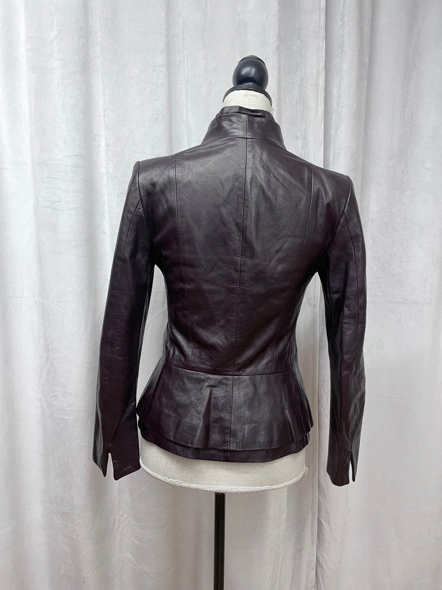 Yves Saint Laurent by Tom Ford leather jacket, early 2000’s