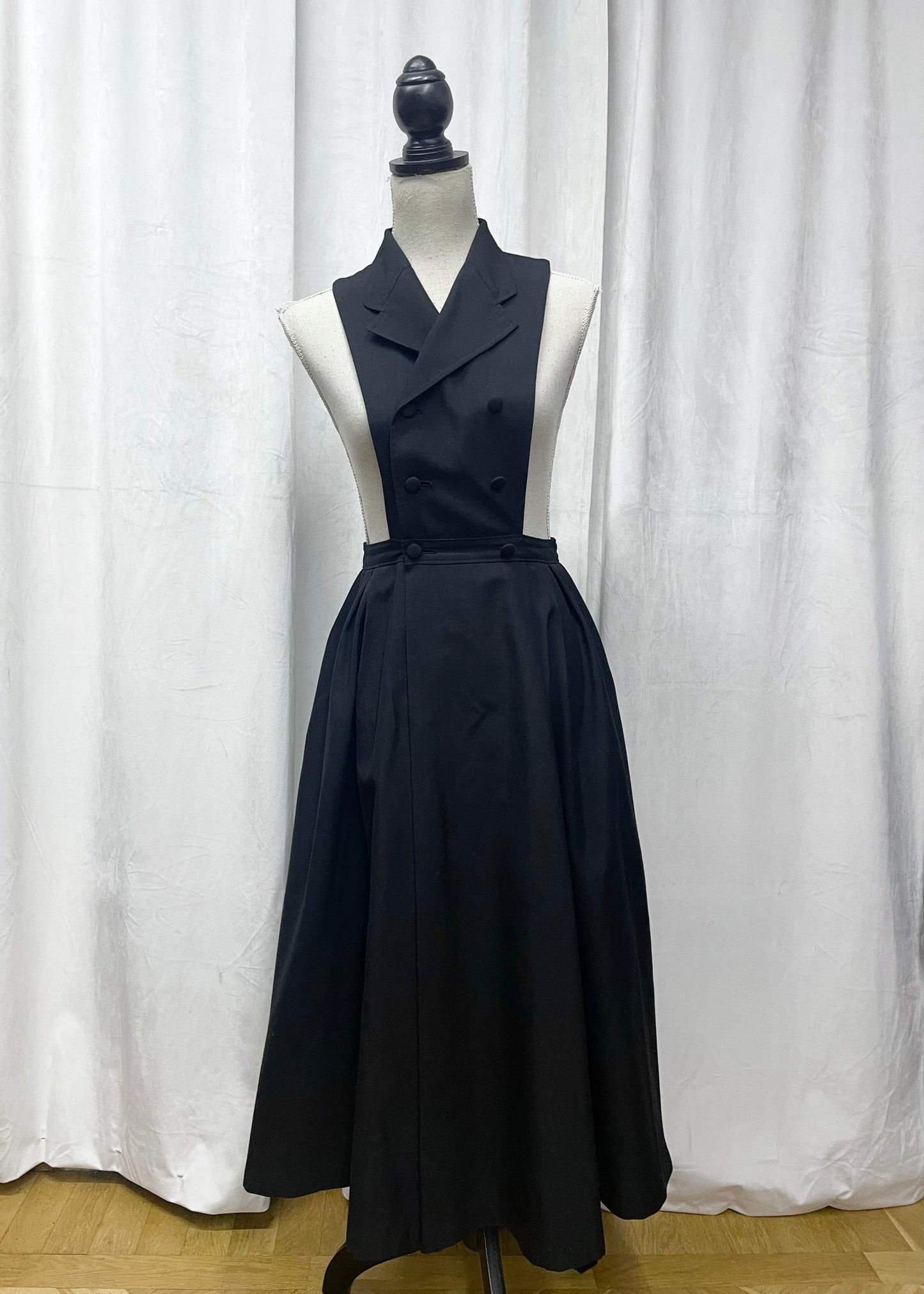 Comme des Garçons tricot waistcoat dress, 1989