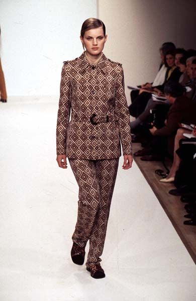 Prada satin pants, Fall 2012